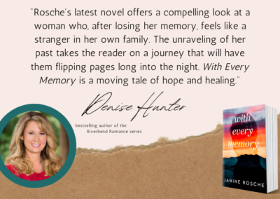 Denise Hunter review of With Every Memory / Book Club Fiction and Romance